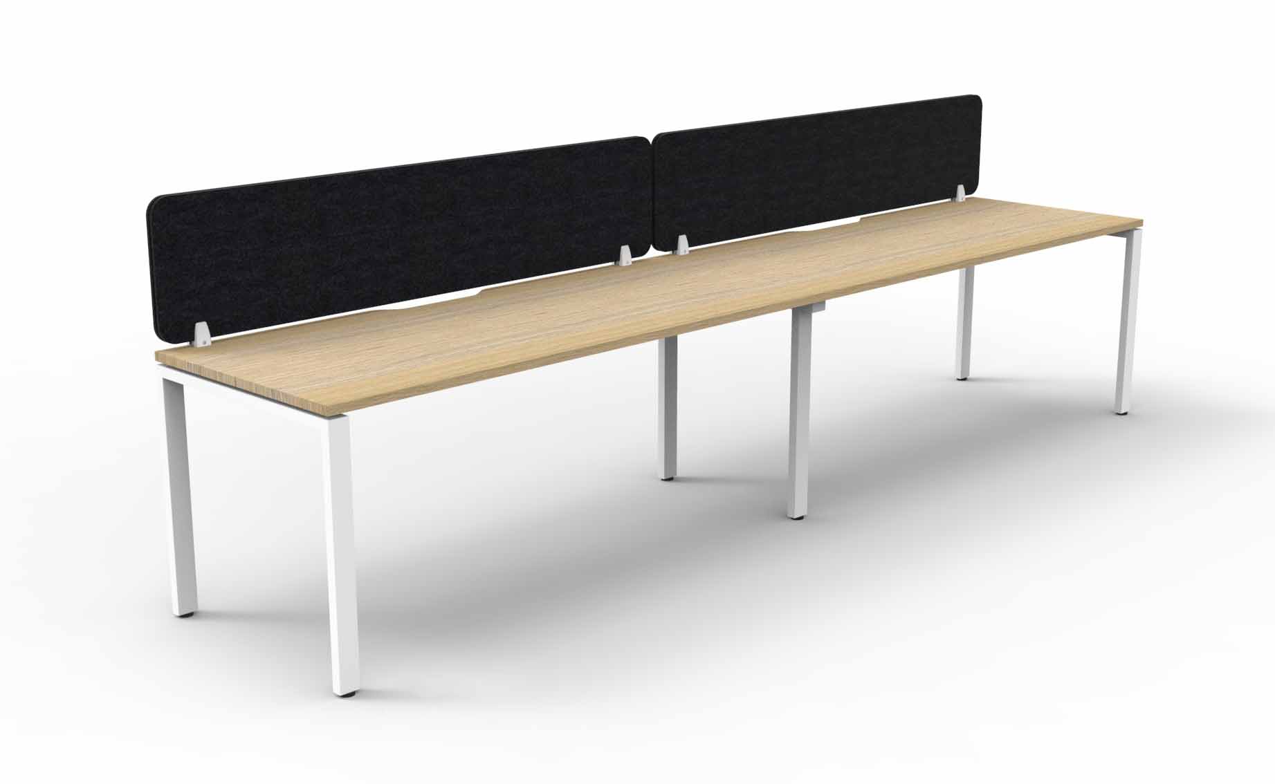 Profile 2 Person Workstation - with Eco Screen